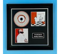 Teddy Swims Signed Photo & CD In Luxury Handmade Wooden Frame & AFTAL Member Certificate Of Authenticity Poster Music Memorabilia Autograph Auto