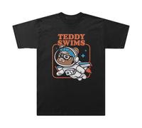 Teddy Swims Swimmy Astronaut T-Shirt, Black, Small