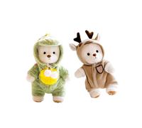 Teddy Tales Bear Handmade Plush Doll Joint Rotatable Replacement Clothes Gift