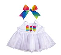 Teddy Tastic Ice Cream Summer Dress Popsicle Dress Teddy Outfit Fits 16" / 40cm Teddy Bears NEW Make a Bear Outfit