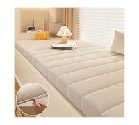 Teddy Velvet Bench Cushion - Indoor Windowsill Seat Cushion - Foam Upholstery Garden Terrace Bench Cushion - Wear Resistant Seat Cushion