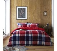 Teddy Windsor Check Duvet Cover GAVENO CAVAILIA Navy Double