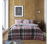 Teddy Windsor Check Duvet Cover GAVENO CAVAILIA Pink Single