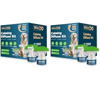 TeddyDo Calming Diffuser for Dogs | 2 Diffusers + 2x48ml Refills | 60-Day Double Pack with UK Plug | Helps Reduce Stress, Anxiety & Unwanted Behaviour | Safe Natural Dog Relaxation Aid (Pack of 2)