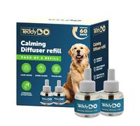 TeddyDo Calming Diffuser Refill for Dogs| Pack of Two| 60 Days Kit | Comfort, Calming and Relax Anxious Dog and Other Problematic Behaviors | 2x48 ml |