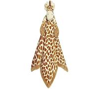 Teddykompaniet Båstad 14871 Baby Comforter Toy Blanket Giraffe Diinglisar - Giraffe Baby Security Blanket - Soother Stuffed Plush Animal Blankies for Newborn and Toddler, Girl and Boy