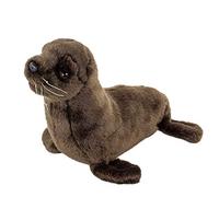 Teddys Rothenburg Uni-Toys Sea Lion Dark Brown 25 cm Plush Sea Lion Seal Cuddly Toy Soft Toy Baby Children Toy Plush Toy