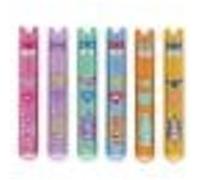 Legami Set of 6 Mini Highlighters - Teddy's Superpower