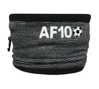 TeddyTs Boy's Personalised Initials & Football Fleece Sports Snood with Adjustable Toggle (Charcoal Grey)