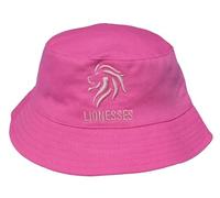 TeddyT's Children's England Lionesses Embroidered Cotton Bucket Hat (Candy Pink) (UK, Age, 3 Years, 6 Years, Candy Pink)