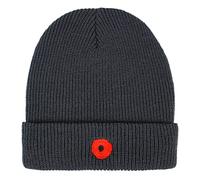 TeddyT's Men's Poppy Thermal Sports Beanie Hat (Dark Grey)