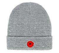 TeddyT's Men's Poppy Thermal Sports Beanie Hat (Light Grey)