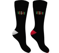 TeddyTs Men's Vegan Natural Bamboo Socks (2 Pair Pack) (White and Red, UK 6-11)