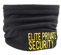 TeddyTs Personalised Black Ultra Thermal Fleece Toggle Snood (Single Snood)