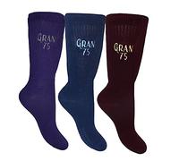 TeddyTs Personalised Women's Extra Wide Bamboo Diabetic Comfort Socks (3 Pair Pack), multi coloured (SE 131)