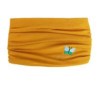TeddyTs Women's Super Soft Fine Knit Butterfly Multi-Wear Snood Scarf (Mustard Yellow), One Size