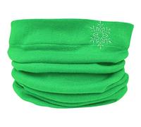 TeddyTs Women's Super Soft Fine Knit Snowflake Snood Scarf (Green)