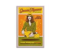 TeDe George Harrison 1974 Retro Music Poster Art Living Room Bedroom Posters Painting Decorative Painting Print Canvas Wall 08x12inch(20x30cm) Unframe-style
