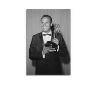 TeDe Male Singer Harry Belafonte's Best Singer Decorative Painting Print Canvas Wall Art Living Room Bedroom Posters Painting 12x18inch(30x45cm) Unframe-style