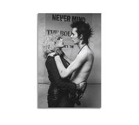TeDe Sid Vicious And Nancy-Spungen Decorative Painting Print Canvas Wall Art Living Room Bedroom Posters Painting 20x30inch(50x75cm) Unframe-style