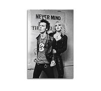 TeDe Sid Vicious Nancy Spungen Art Living Room Bedroom Posters Painting Decorative Painting Print Canvas Wall 08x12inch(20x30cm) Unframe-style