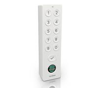 tedee Keypad PRO Biometric Keypad for Smart Door Lock | Open and Close via Fingerprint Sensor or PIN Code | White