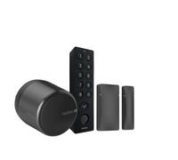 Tedee Set GO2 Aluminum Black (includes black keypad and black door...