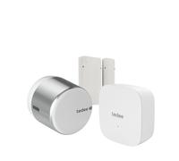 Tedee Set GO2 Aluminum Silver (includes bridge, white door sensor)