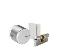 Tedee Set GO2 Aluminum Silver (includes white door sensor, EXXO...