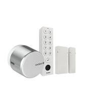 Tedee Set GO2 Aluminum Silver (includes white keypad and white door...