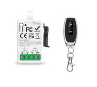 Tedeligo 433Mhz Wireless Remote Control Switch Radio Control DC 6V 24V 36V AC 12V 24V 10A Relay Receiver and 1 Transmitter keyfobs for Lighting LED Household Appliances