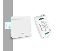 Tedeligo Wireless Light Switch Kit,Easy to Install, with Independent Base Wall Switch,2300W Receiver 330ft Long Range Remote ON Off for Home Appliances, AC220V 230V 240V