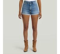 Tedie Ultra High Shorts - Medium blue - Women 29