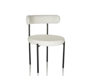 TEDIO - Upholstered chair White