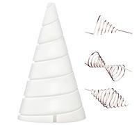 Tedious Gardening Copper Wire Antenna Jig | 1/2 Electroculture Copper Wire Moulds | Fibonacci Coil Winding Jig for Electroculture Gardening | Electroculture Copper Wire Making Jig Gardening Tool