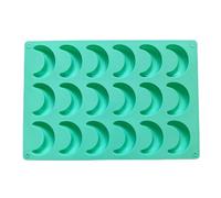 tedious Vanilla Kipferl Croissant Silicone Moulds | Croissants Cake Baking Tray | Chocolate Jelly Moulds Cake Tins for Baking | Croissant Baking Pan Cake Moulds for Baking Accessories (18 Cavities)