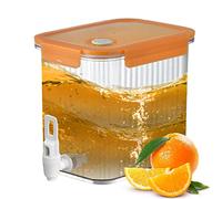 Tedious Water Dispenser | 2.5/3.5L Drink Dispenser with Tap | Fridge Jugs Drinks Chiller Dispenser Refillable | Leakproof Portable Fridge Organisers Water Dispenser for Travel Fridge
