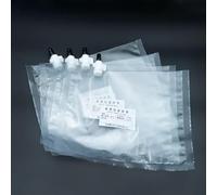 Tedlar PVF Gas Sampling Bags for Solid VOCs Residual Detection Single PTFE Valve 0.5L 1L 2L 3L 4L 5L 8L 10L Pack of 20(0.5L)
