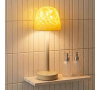 Tedmos IP65 Waterproof Shower Lamp for Inside Shower, Cordless Table Lamps