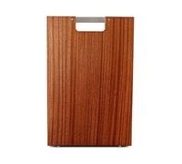 TEDMSGR Chopping Boardebony Double-Sided Solid Wood Kitchen Cutting Board Household Whole Wood Anti-Skid Rubber Mat With Big Handle Cutting Board For Vegetable Meat