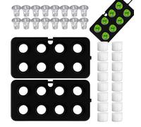 tedohamgan Aquarium Plant Holders | Suction Cup Floating Aquarium Plant Stand,Multifunctional Heavy Duty Stand Fish Tank Decoration for Terrarium Cultivation Planting Hydroponic