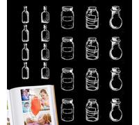 tedohamgan Dried Flower Bookmark | Flower Bookmark Maker Clear Pressed,Dried Kit for Home School Book Club