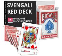 Ted's Sterling Magic Red Bicycle Rider Back Jack of Hearts Svengali Deck