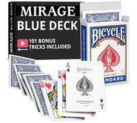 Ted's Sterling Magic Rider Back Mirage Deck (Super Svengali) Trick (Blue Back, Any Force Card)