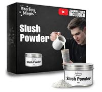Ted's Sterling Magic Slush Powder, Turns Liquid to Gel for Tricks, Illusions and Pranks, 4oz (4 Oz)