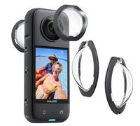 Tedubax Lens Guard for Insta360 X3 Removable Lens Guards Removable PC Protective Lens Cover for Insta 360 X3 Accessories