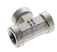 Tee Fitting 1/4'' NPT Female Steel High Pressure 275bar (3863.75psi)