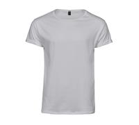 Tee Jays BLACK Grey or WHITE Roll-Up Tee Turn Up Sleeve T-Shirt S-3XL