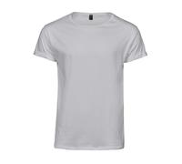Tee Jays BLACK Grey or WHITE Roll-Up Tee Turn Up Sleeve T-Shirt S-3XL