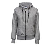 Tee Jays Ladies Fashion Full Zip Hood Womens Pullover Plain Jumper